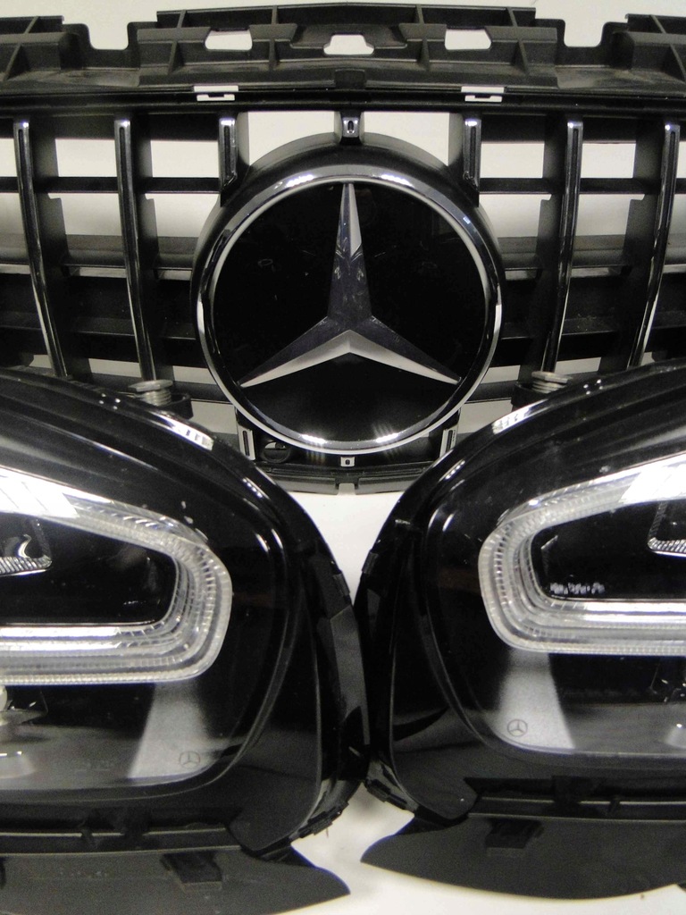 фото №14, Mercedes amg gt 190 lift решітка радіатора panamericana радар