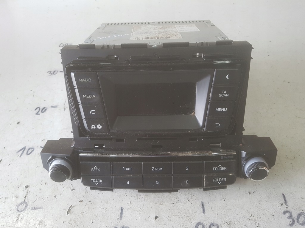 фото №1, Hyundai tucson iii 3 15r- радио cd радиопроигрыватель