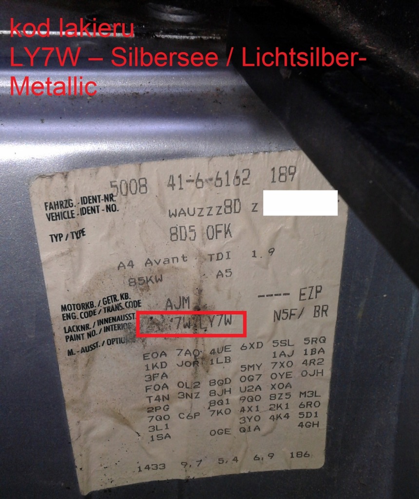 фото №15, Бампер перед передній ly7w audi a4 b5 fl 99-01