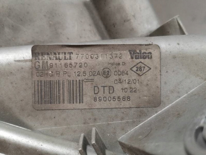 фото №2, Лампа права передня 7700311372 renault trafic ii opel vivaro