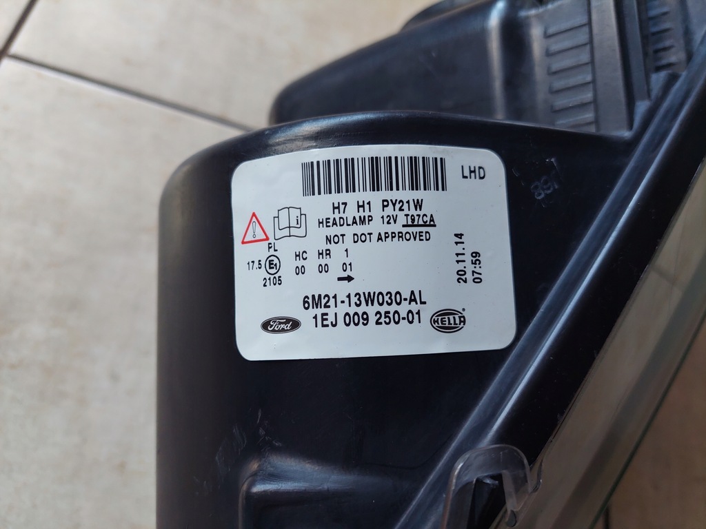 фото №7, Ліва лампа - ford s-max mk1 - ford galaxy mk2