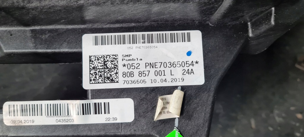 фото №11, Sq5 80a q5 панель  приборная панель приборная head up org 80b857001l