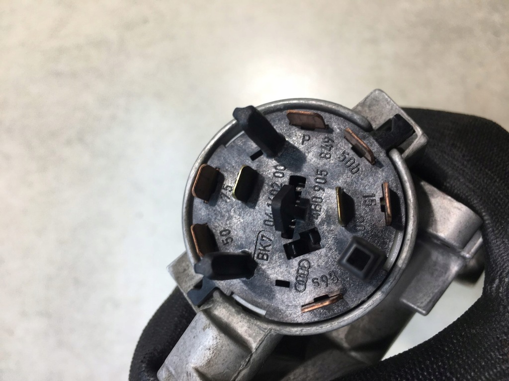 фото №6, Замок зажигания ключ audi a4 b6 2.5 tdi 4b0905851f