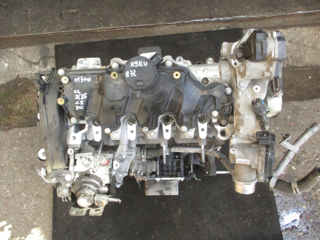 фото №5, Renault clio v captur ii двигатель 1.5 blue dci 113-tys km 19 rok