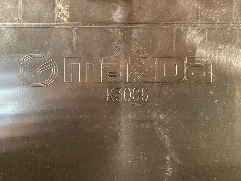 фото №7, Mazda 3 дифузор бампера спойлер спойлер задня 19-