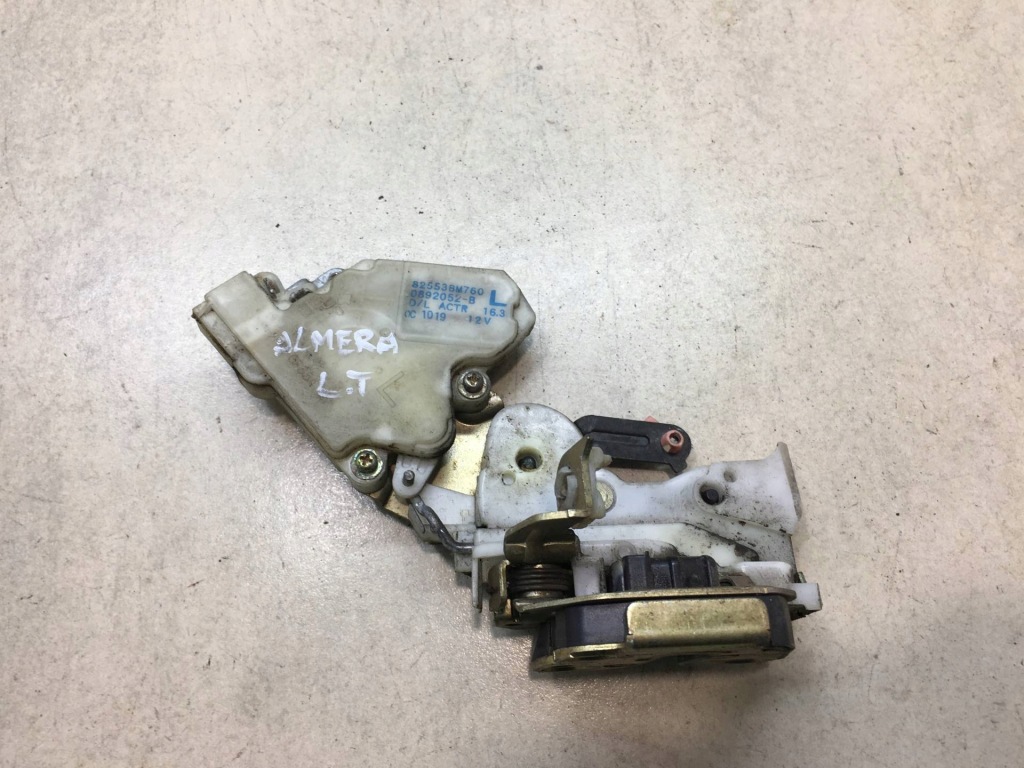 фото №1, Замок дверь левый задняя almera n16 2 pin 82553bm760