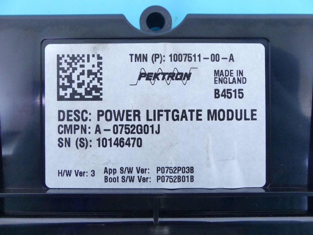 Блок управления модуль крышки tesla model s 1007511-00-a Доставка