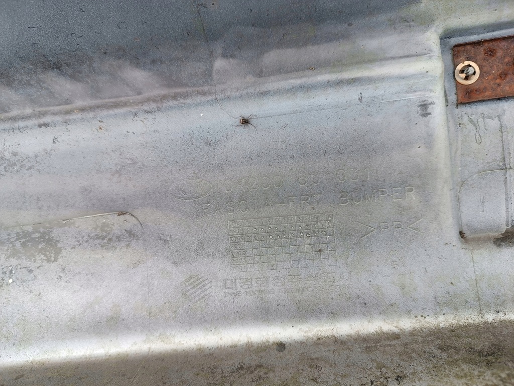 фото №15, Бампер перед передній оригінал kia carens 1999-2002 0k20050031