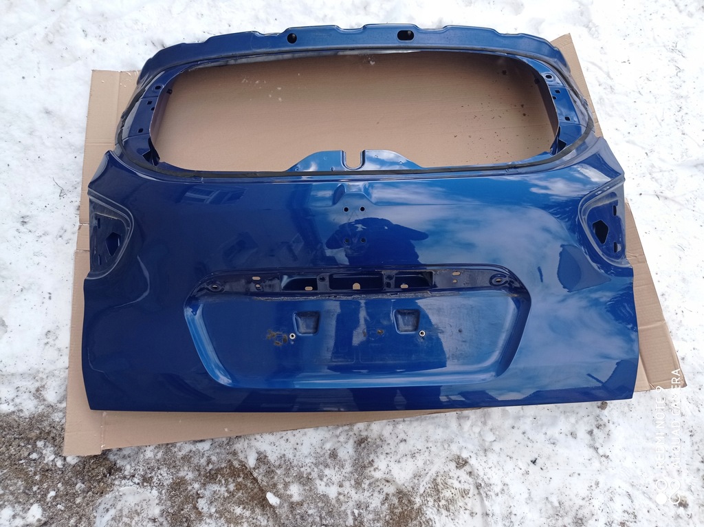 фото №1, Крышка багажника задняя багажника renault captur w цвет