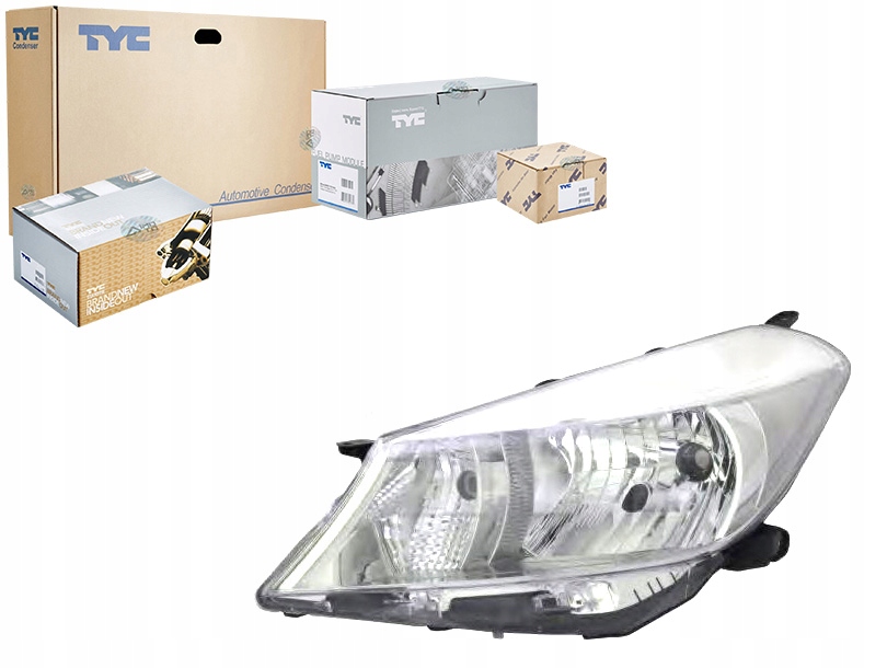 фото №1, Фара h4 електричний з двигуном колір вкладиш