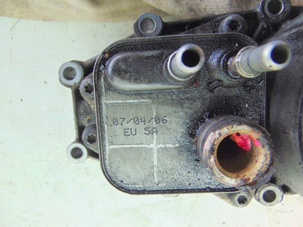 фото №7, Jaguar xf 2.7d 08r основание фильтра масла