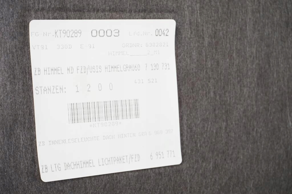 фото №6, Потолок bmw 3 e91 eu