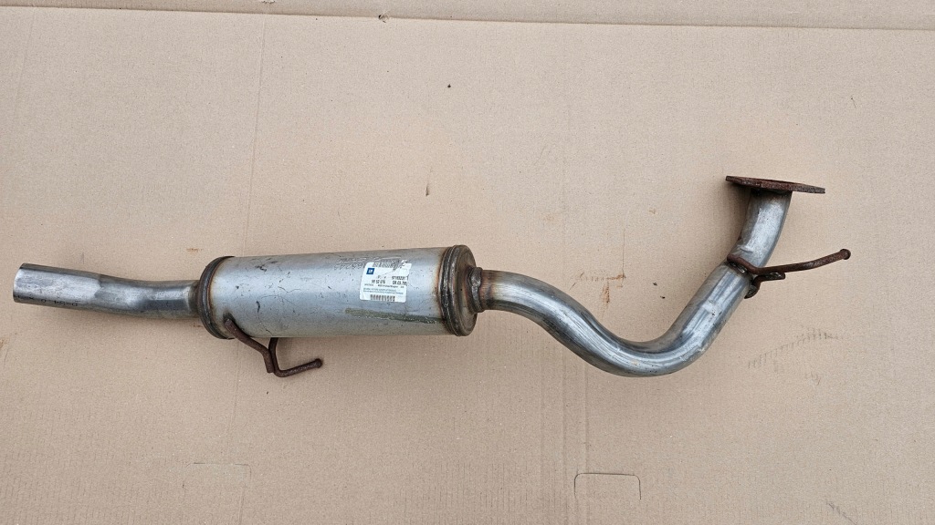 фото №1, Opel frontera 2.2 гаситель выхлоп 97165238