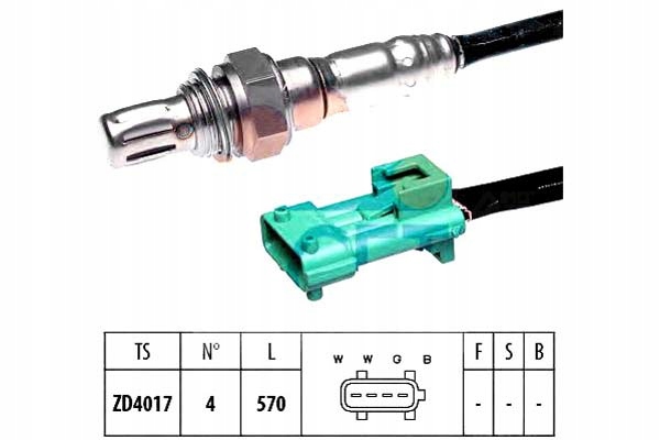 Купити Facet датчик лямбда-зонд 1628kn 1628yk 9636968780