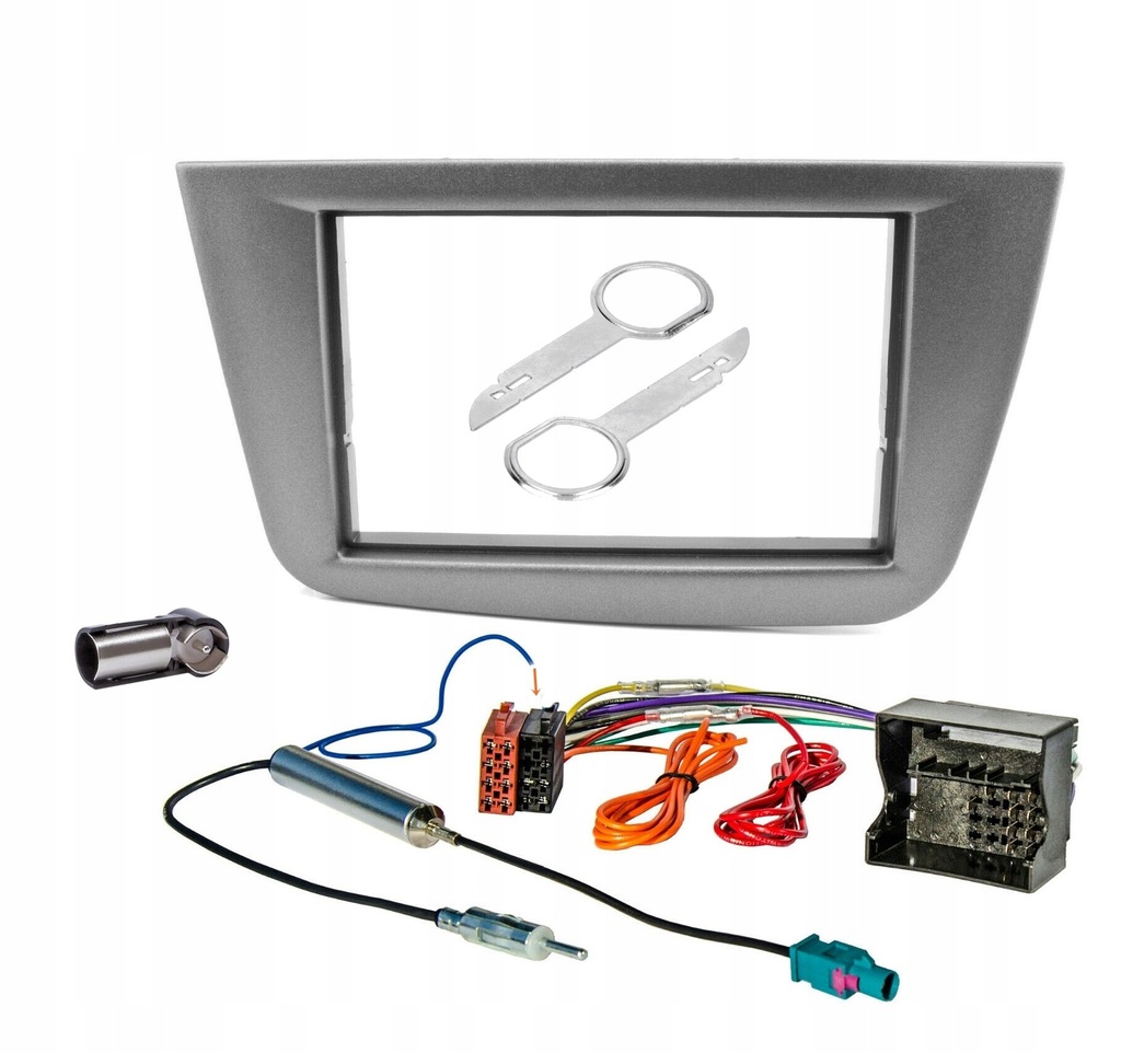 фото №1, Рамка радіо 2din сепаратор seat altea toledo 61652