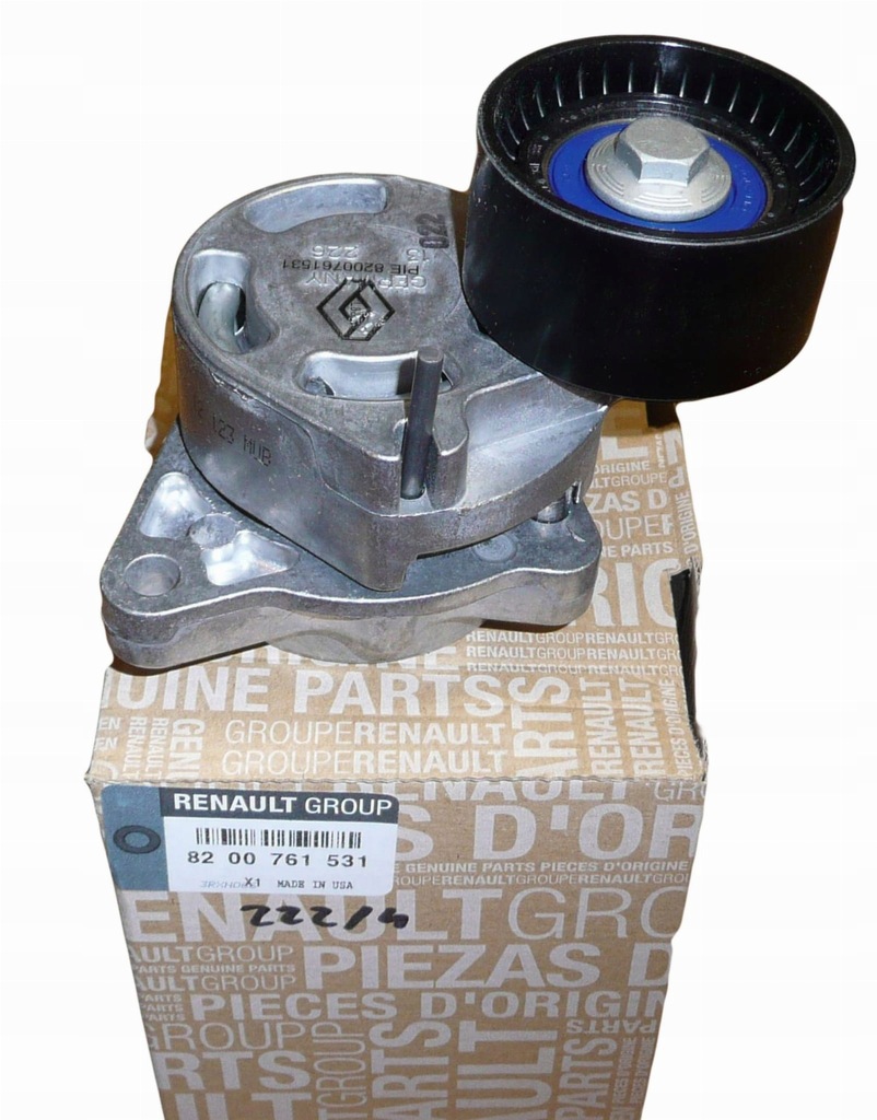 фото №1, Натягувач ремінь клиновий renault master ii trafic ii 2.5 dci 8200761531 ory