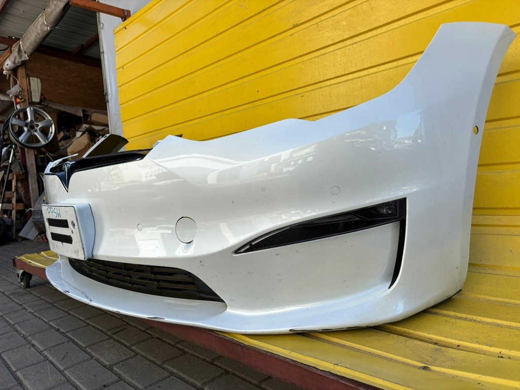 фото №7, Tesla plaid s 3 бампер перед kompletny 6xpdc ppsw 2021r.