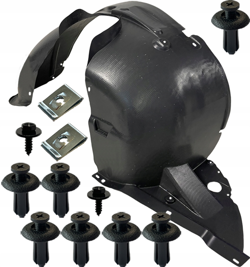 фото №1, Citroen c4 cactus 14-18 подкрылок клипсы перед левый