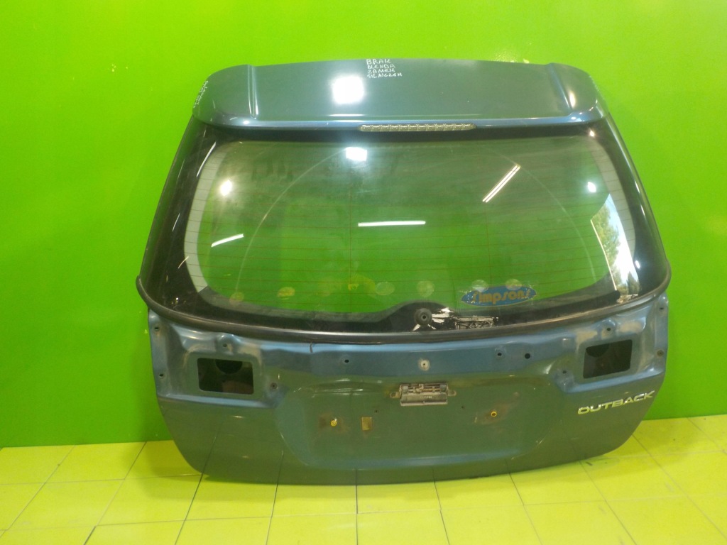 фото №1, Subaru legacy iii outback 07r 5d крышка багажника задняя