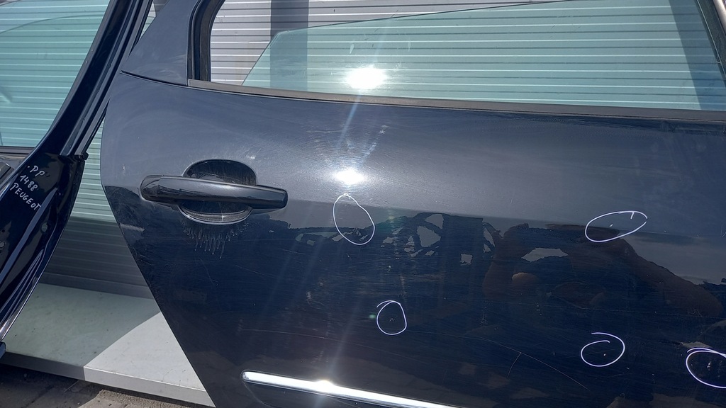 фото №4, Дверь передние задняя peugeot 407