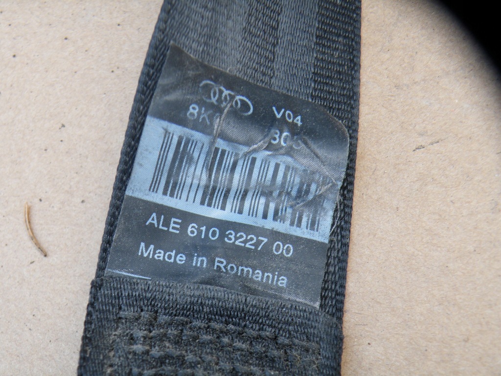 фото №5, Audi a5 8t pas безопасности задняя задний 610307000