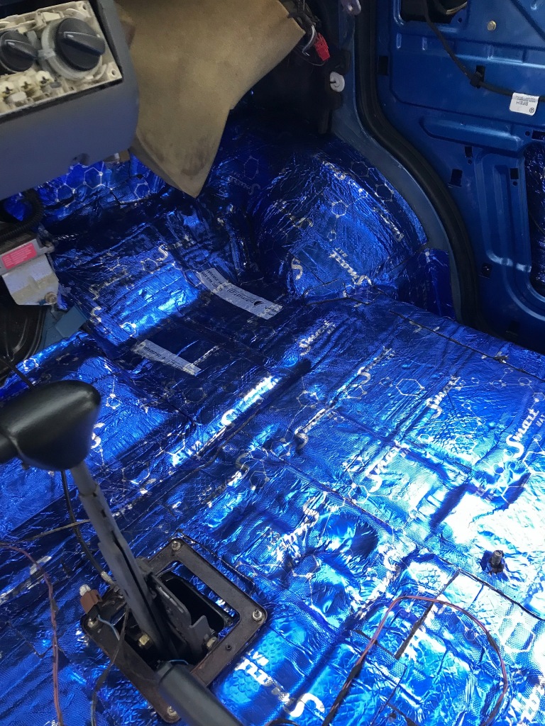 Мат шумоизоляционная бутиловая bitum алюбутил 2.5mm gruba на пол машины Оригинал