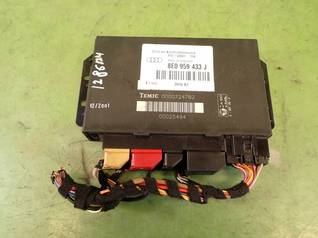 фото №1, Модуль комфорту audi a4 b6 01r 8e0959433j