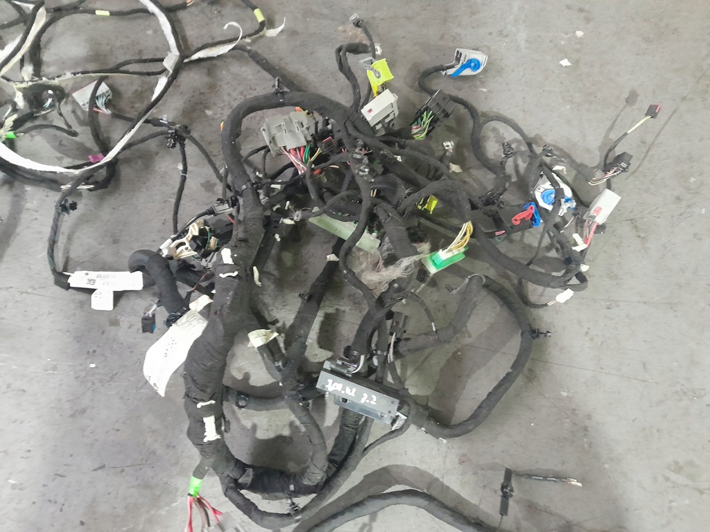 фото №8, Jeep cherokee kl v 2013-18r usa 2.4 3.2 джгут електропроводка панелі консолі