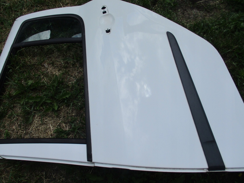 фото №3, Modus 2004-2008r-drzwi левая задние ov369 белый