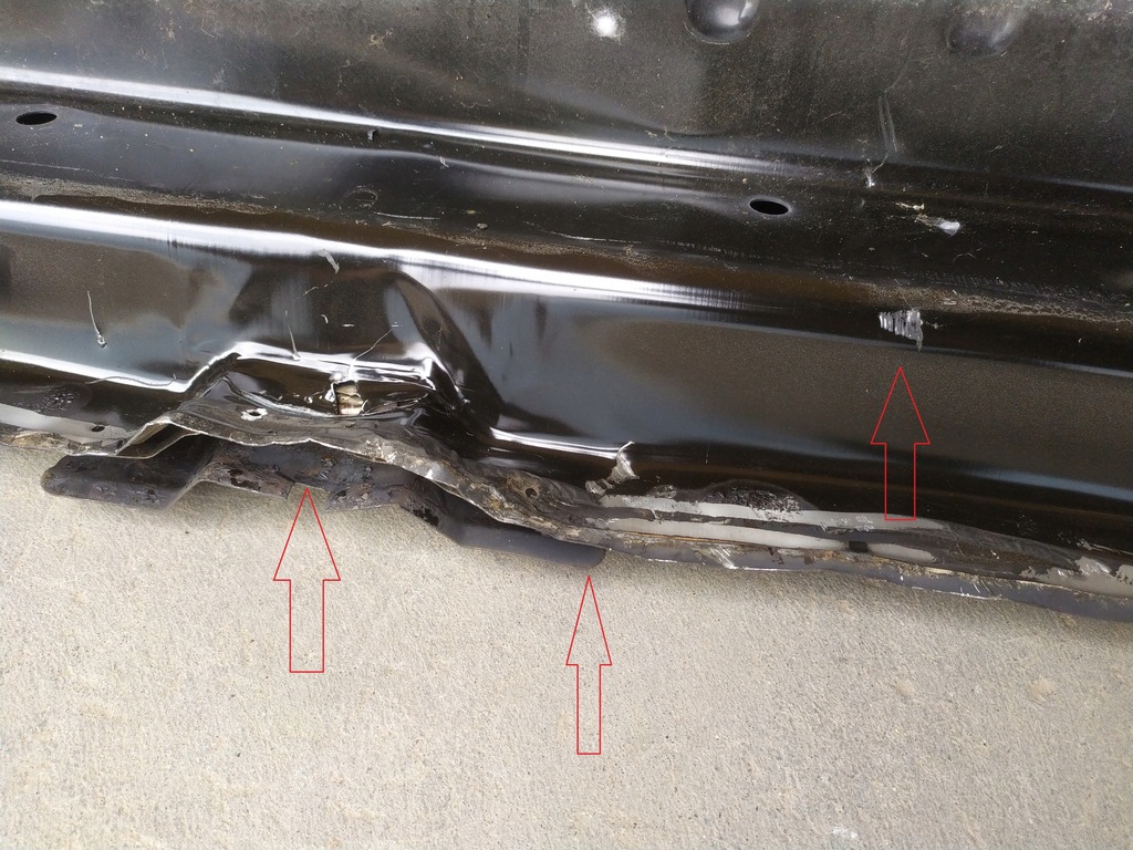 фото №10, Chrysler town country caravan 10- 20 поддон задняя usa