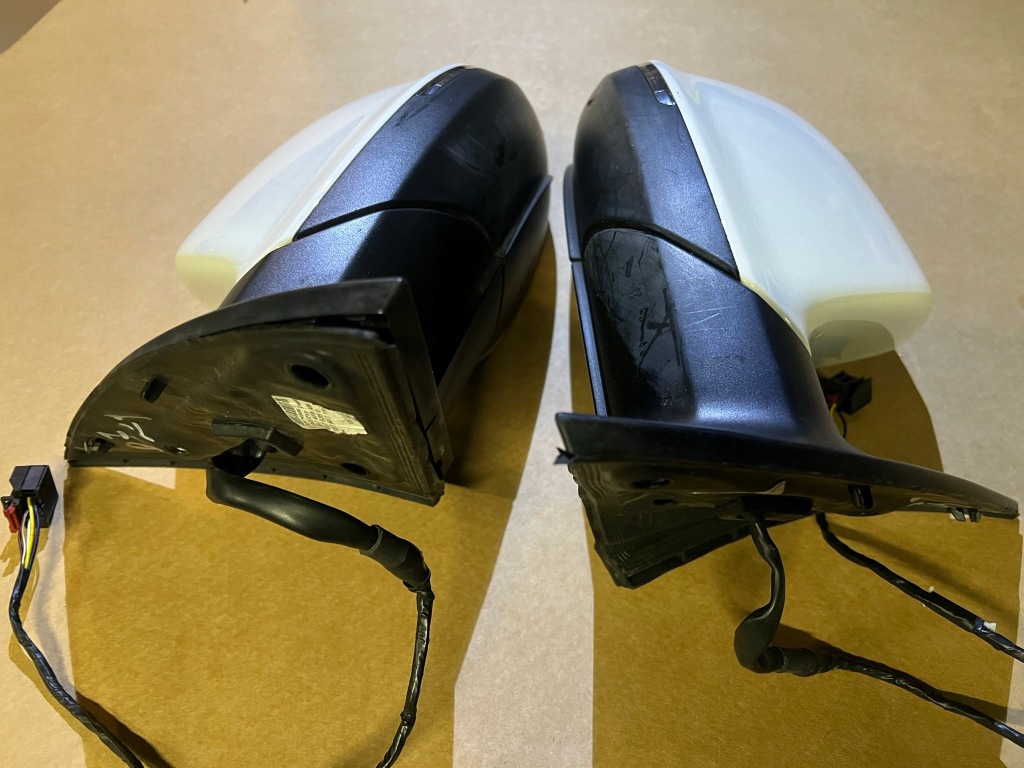 Audi q7 4l0 рестайлінг  дзеркало зовнішнє 6 pin праве або ліва Недорого