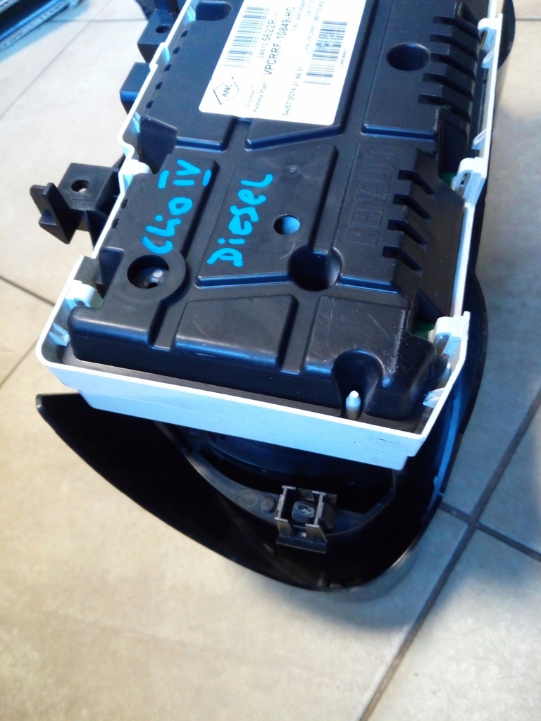 фото №10, Лічильник прилади renault clio iv жовті стрілки 248105622r oryg.