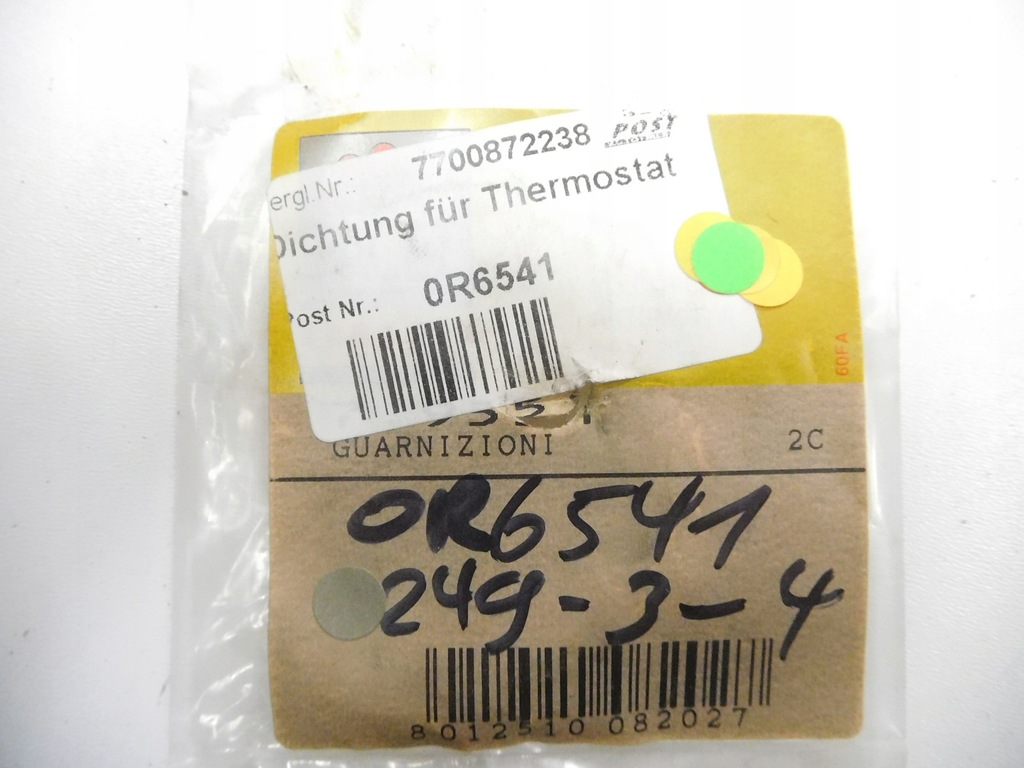 фото №4, Прокладка корпус термостата renault 7700872238