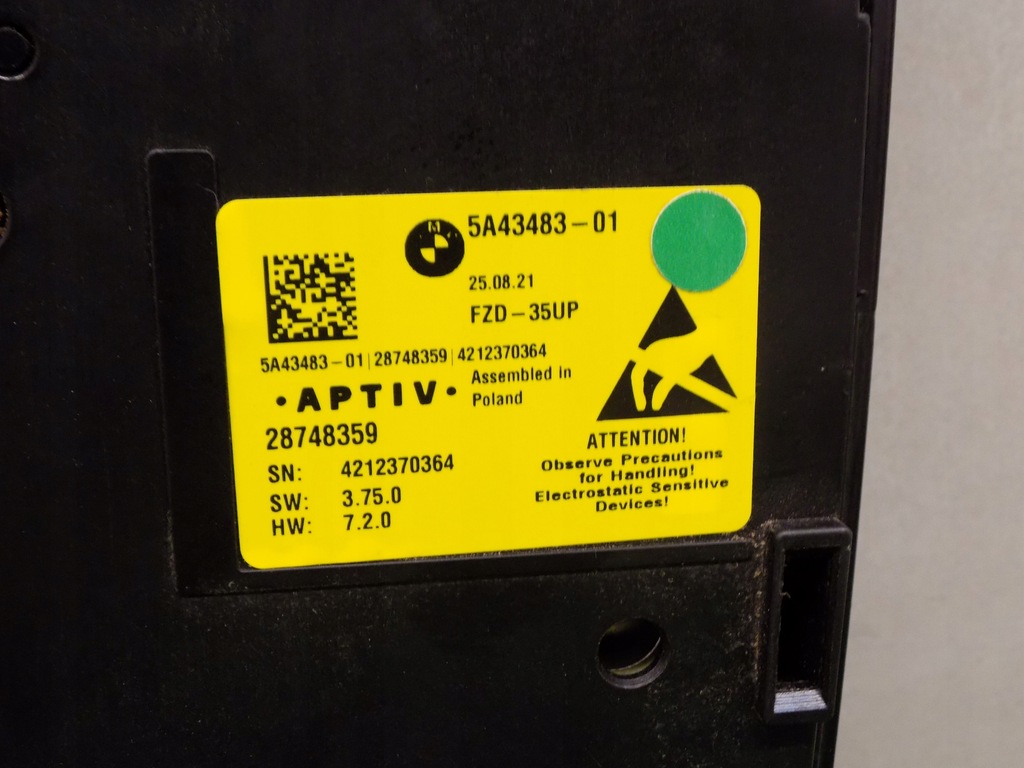 фото №5, Bmw g01 g02 g30 лампа стельовий gesty 5a43483