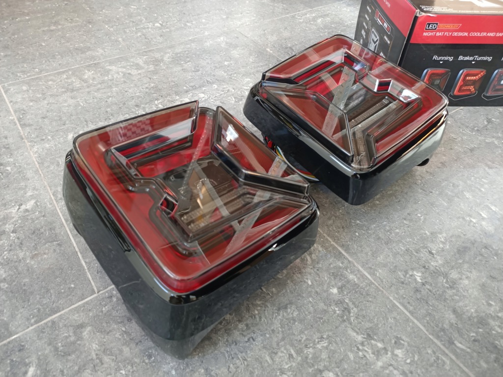 фото №10, Лампи led задня задні jeep wrangler rubicon jl jlu typ c europa