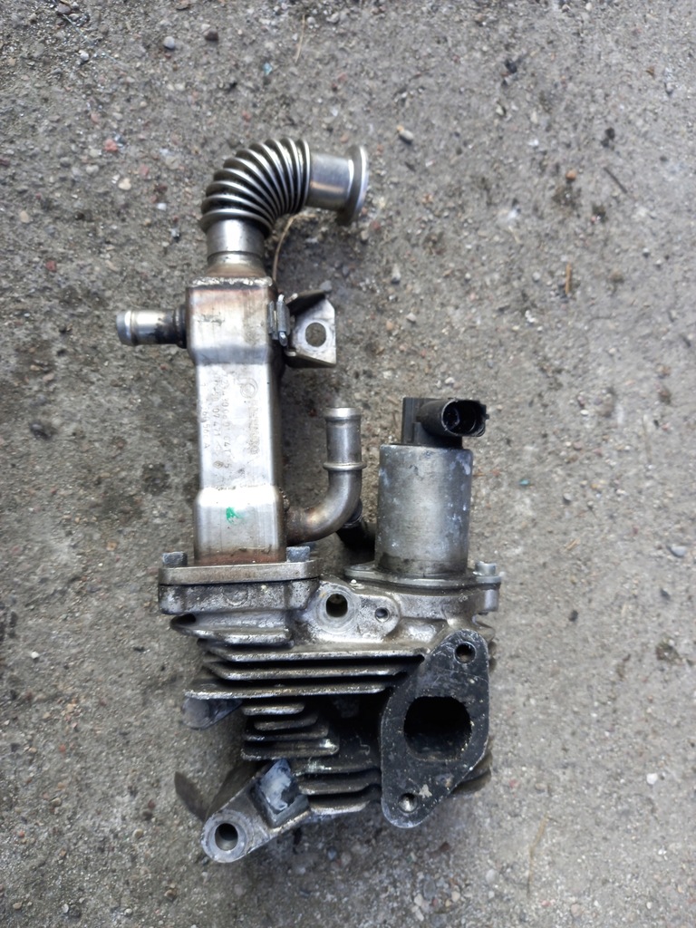 фото №2, Egr радіатор вихлопних газів renault scenic ii 1.9 dci пошкоджена штекер