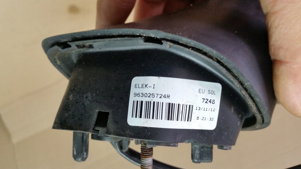 фото №6, Clio iv дзеркало ліва 7 pin 963025724r