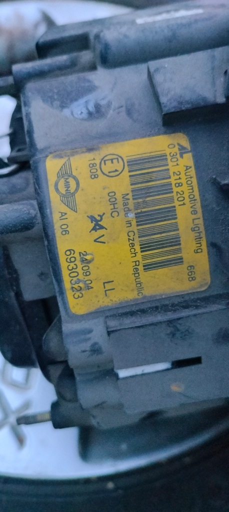 фото №10, Фара mini cooper r50 версія europejska