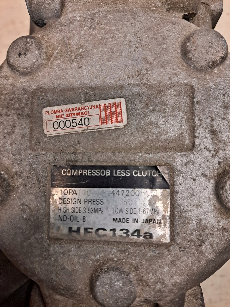 фото №6, Компресор компресор кондиціонера chrysler vision 3.5