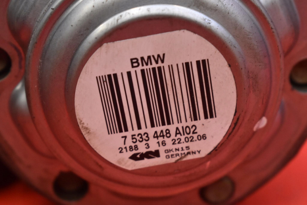 фото №6, Привідний вал права задня механічна коробка передач 7533448ai02 bmw e90 e91 2.0 d 163 km 04-10