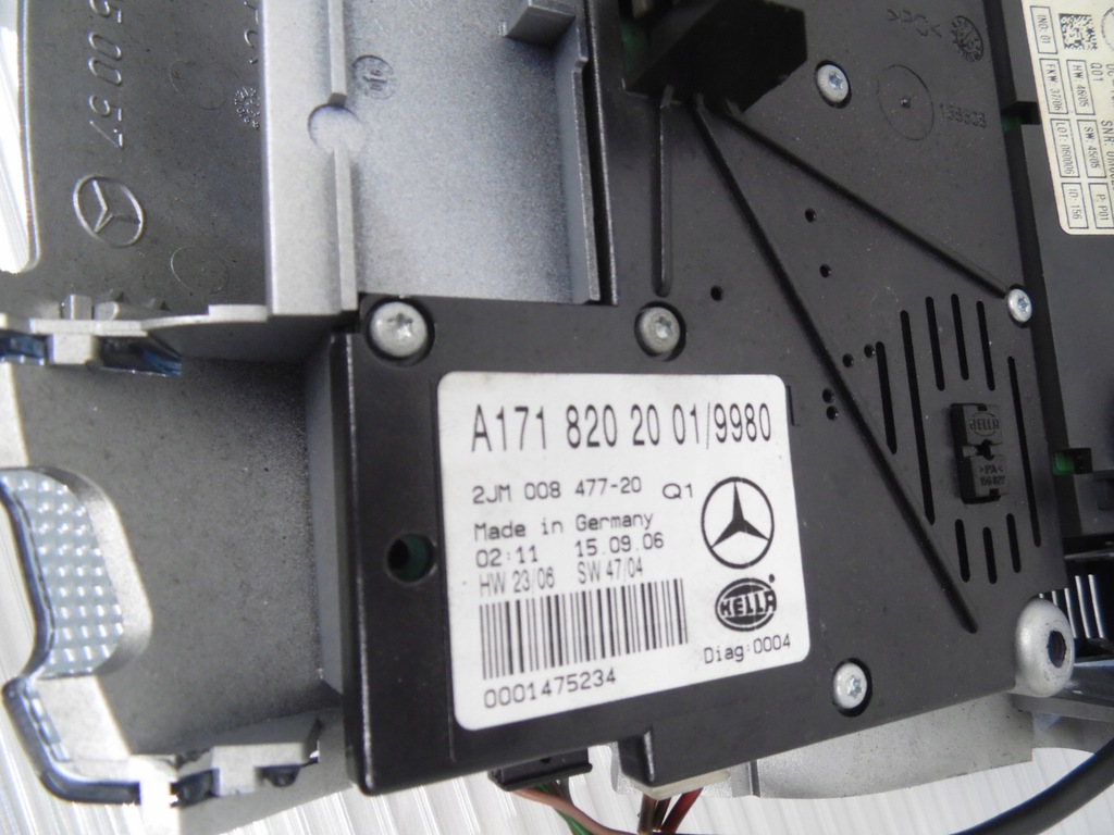 фото №2, Лампа потолочный mercedes slk r 171 1718201201