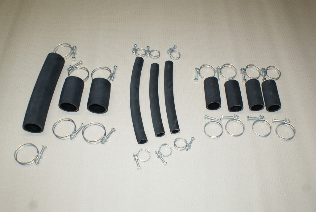 фото №5, Труби i хомути радіатора обігрівача pogrzewacza двигуна m20 gaz 69 wąż шланги