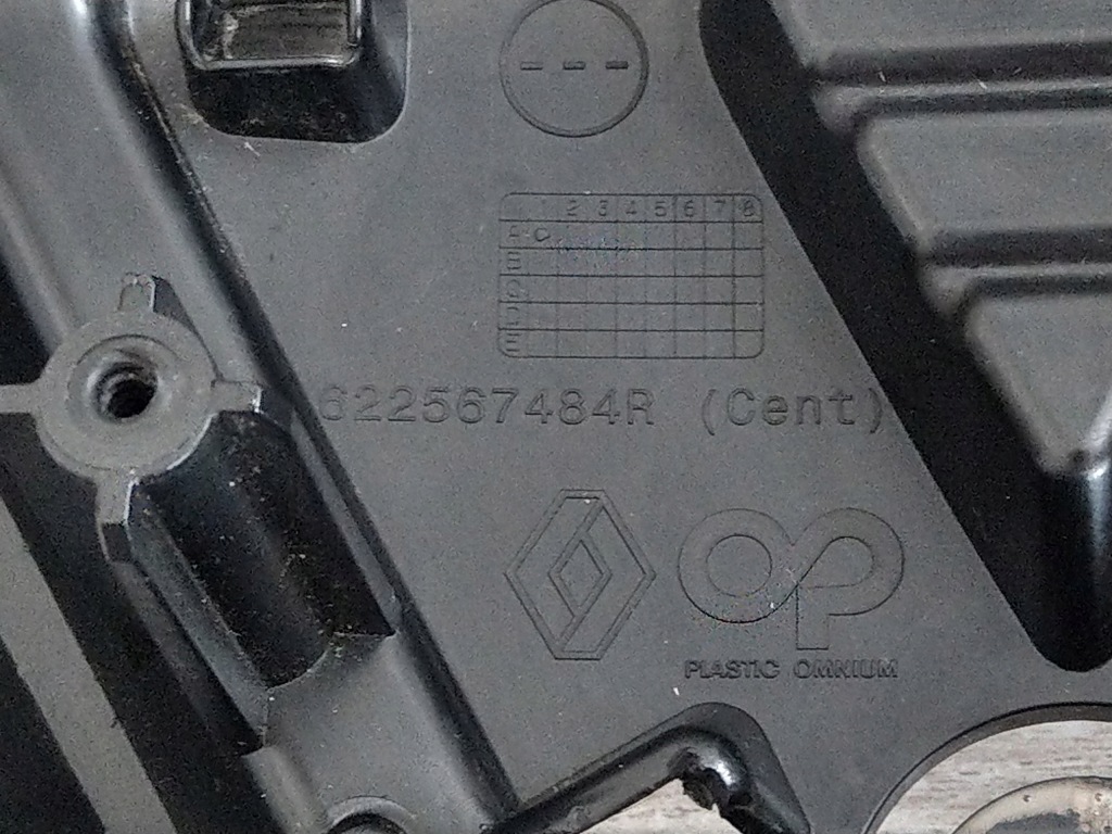 фото №10, Решітка радіатора решітка радіатора renault scenic iv оригінальний номер 623822709r