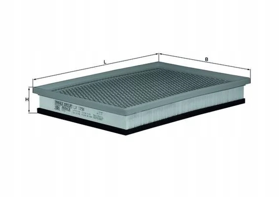 Фильтр воздуха mahle knecht lx1794 Цена