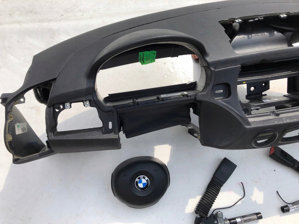 фото №6, Bmw z4 e85 e86 приборная панель приборная панель консоль подушки безопасности ремни