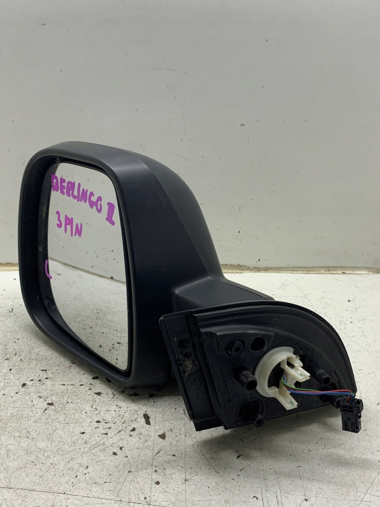 фото №1, Дзеркало ліва зовнішнє 3 pin citroen berlingo ii 2016 232673075