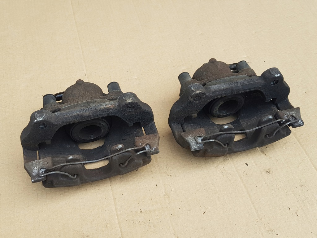 фото №10, Суппорты + скоба + тормозные колодки перед / opel vectra c / 285mm 57mm / исправные