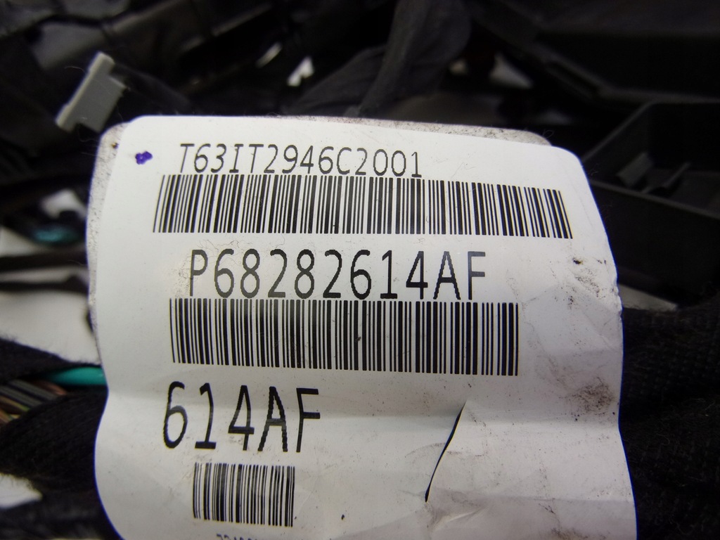 фото №9, Chrysler pacifica 3.6 16- джгут електропроводка салону кабіни 68282614af
