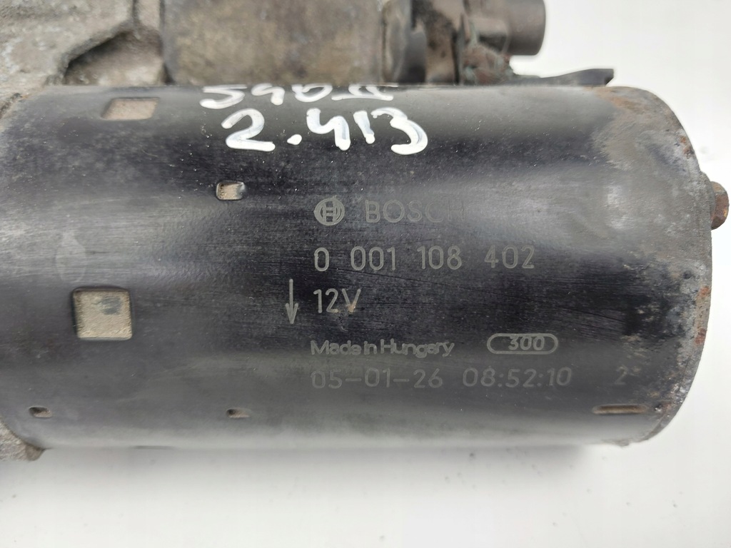 фото №7, Стартер 0001108402 volvo s40 ii v50 2.4 20v