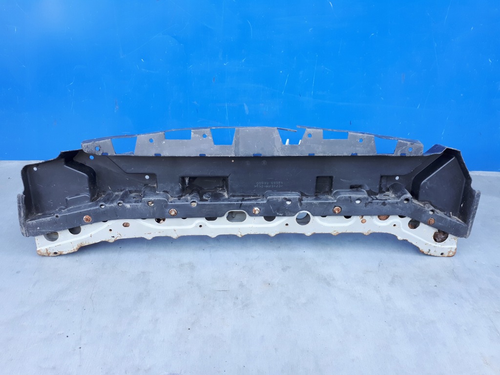 фото №8, Nissan tiida 04-12 2004-2012 балка поперечина dół защита бампера